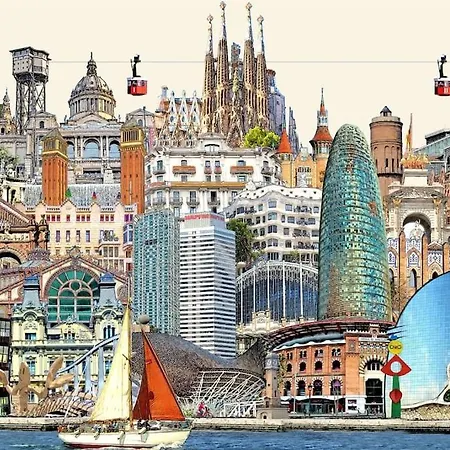 Babu Bcn - Welcoming, Peaceful, 20 Min Airport Drive, Easy Street Parking, 70m2 * Santa Coloma De Cervello